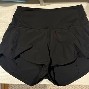Black lululemon shorts